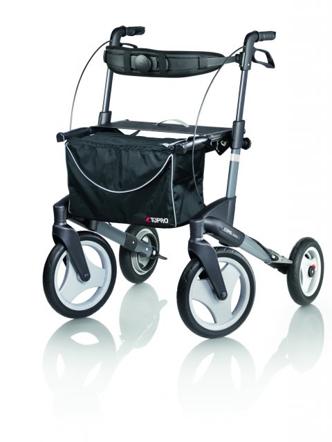 Olympos Medium Rollator bij Hensens Hulpmiddelen, Zorgwinkel Oostvoorne